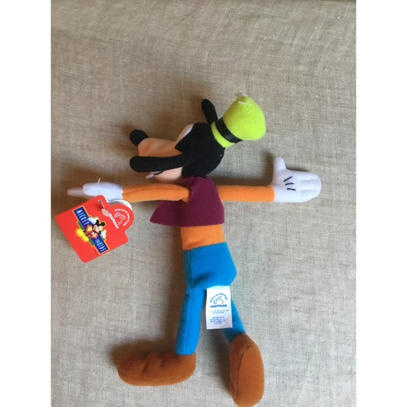 Disney Applause Vintage Goofy Bean Bag Plush with Tag 1998 - Picture 2 of 3